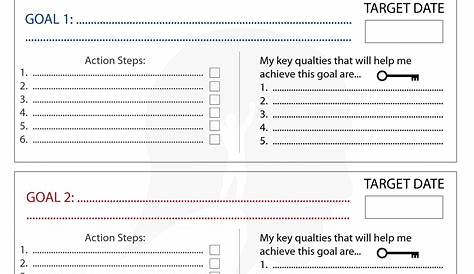 Wildly Important Goals Template Pdf