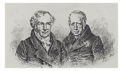 Los hermanos Wilhelm y Alexander von Humboldt y su relación con la