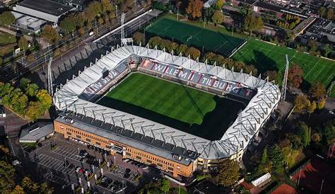 Luchtfoto Koning Willem II Stadion Gemeentelijk Sportpark Tilburg