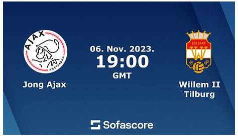 Willem II klopt Jong Ajax en stijgt naar de vijfde plaats - Omroep Brabant