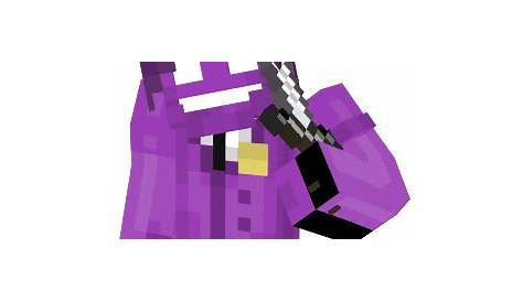 Download ☽ william afton - purple guy ☾ Minecraft Skin for Free