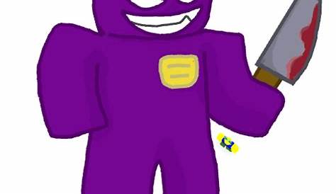 William Afton / Purple guy - Roblox version. Please dont hate that i