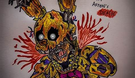 —William Afton a.k.a The Purple Guy with his deceased daughter