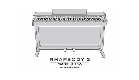 Williams Rhapsody 2 Digital Piano Console Williams Digital Pianos