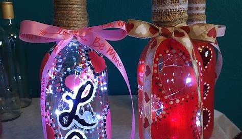 Wine Bottle Decorations For Valentine& 39 30 Diy Valentines Day To Impress