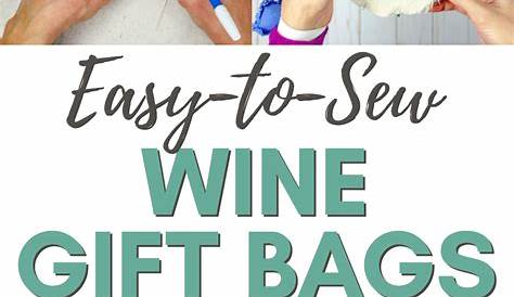Tote Bag Design: Wine Bottle Tote Bag Pattern