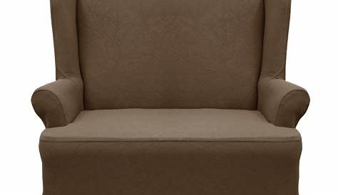 Wingback Loveseat Slipcover - Home Furniture Design