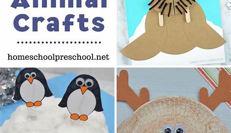 Winter Animal Crafts For Toddlers