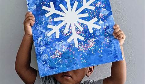 Winter Canvas Painting Ideas Toddlers