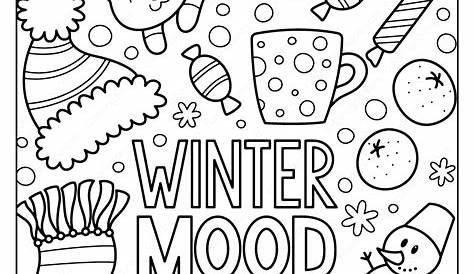 Winter Coloring Pages Printable Pdf Free