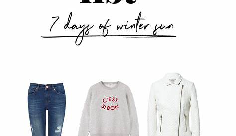 Winter Outfits 7 Days