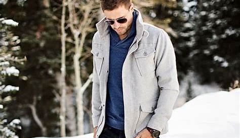 Winter Outfits Men Cold Weather Snow