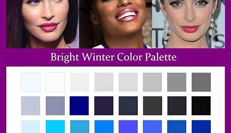 winter colors fashion color me beautiful - Google Search | Deep winter