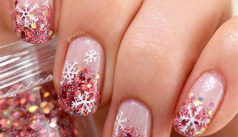 Winter Shimmer Nails