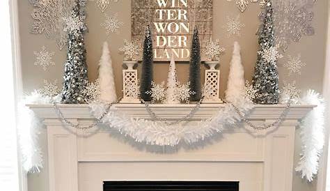 Winter Wonderland Christmas Fireplace