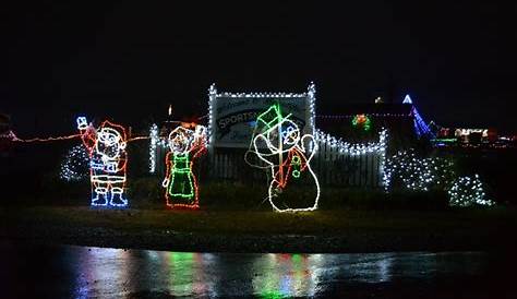 Winter Wonderland Christmas Light Display At Sportsman Lake Park - Cullman