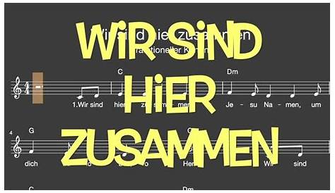 Wir sind hier zusammen, sing mit bei Bibel TV - YouTube