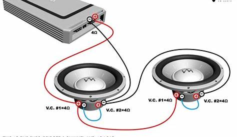2 Ohm Dvc Subwoofer Wiring Diagram Wiring Diagram and Schematic Role