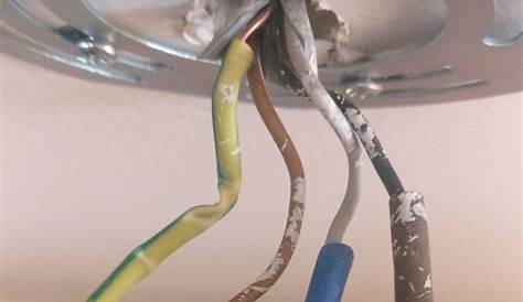 Installing Ceiling Light Ground Wire / Where The Red Wire Goes In A
