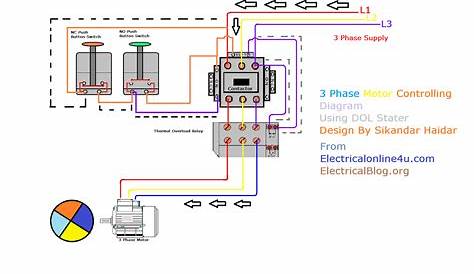 Faith Wiring 3 Phase Motor Contactor Wiring Diagram Online