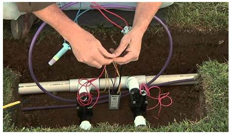 lawn sprinkler system wiring diagram