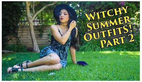 Summer Goth Witch Dress Perfect for Summer Parties or a Night Out