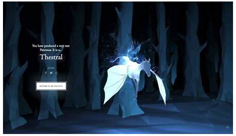 Wizarding World Patronus Quiz Thestral All Answers To Get The Wolf In
