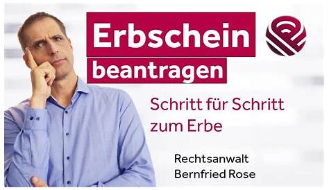 Erbschein beantragen: Darauf musst Du achten | Antrag, Kosten - Finanztip