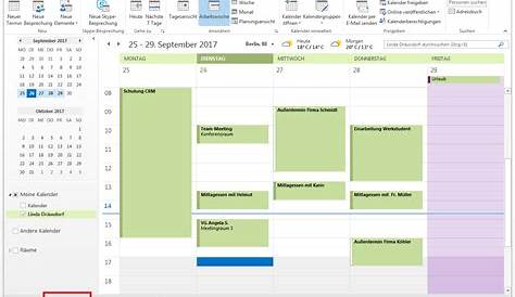 Outlook 2013 Freigegebenen Kalender öffnen - YouTube