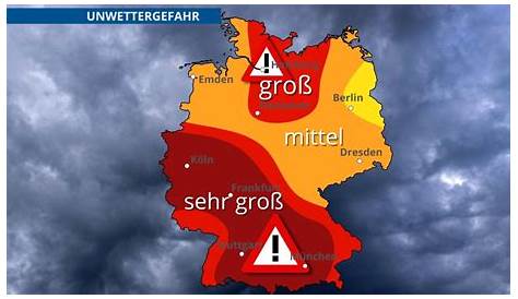 Unwetter In Deutschland Jetzt / Wetter Heute In Deutschland Hohes