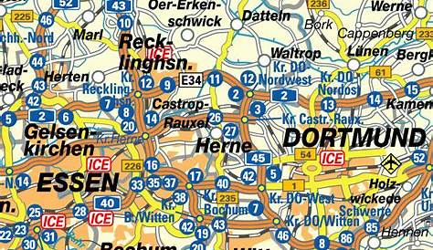 Where is Herne | Location of Herne in Germany Map