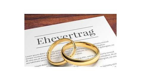 Ehevertrag Muster, Infos & Entscheidungshilfe auf einen Blick