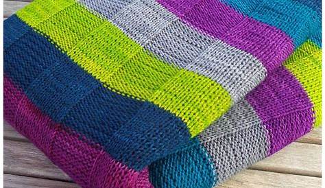 Landlust - Strickset Patchwork-Decke | Battaniye tığ, Baby knitting