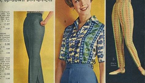 Women's 60s Fashion Pants