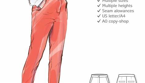 Simplicity 2342 Amazing Fit Ladies Pant Sewing Pattern