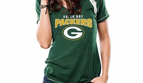 Green Bay Packers Women's Long-Sleeve V-Neck Shirt