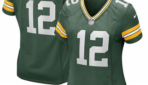 Women's Green Bay Packers White Customized Game Jersey - jerseys2021