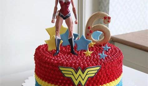 Easy Childrens Cake Decorating Ideas | Wonder woman cake, Wonder woman