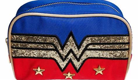 Wonder Woman Make-Up Bag | Wonder woman make up, Makeup bag, Bags