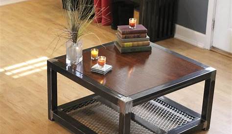 Wood And Metal Coffee Table Ideas