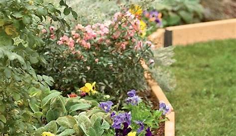 Wood Flower Bed Edging Ideas 90 Beautiful Side Yard Garden Decor 35 En Garden
