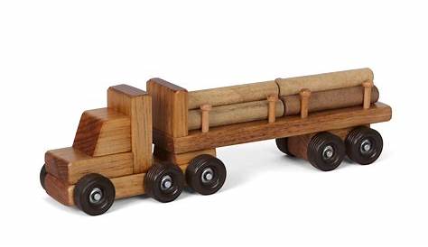 LT1 Log Truck Handmade Wooden Toy Country Toys Australia