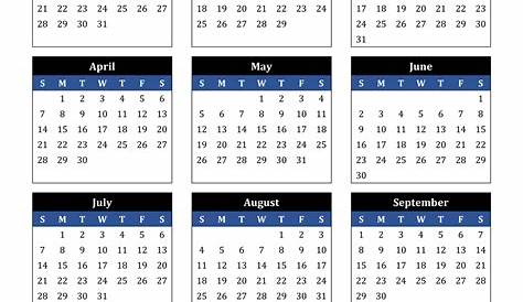 Editable Calendar 2024 in Word Template - Free Instant Download!