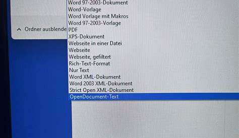 Word-Datei unter docx. speichern? (Microsoft Word)