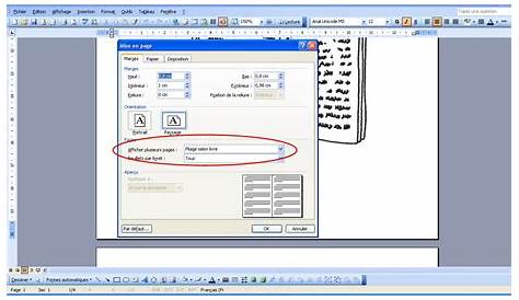 Imprimer plusieurs pages par feuilles - Word