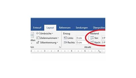 Microsoft Office Word - Abstand zwischen Text und Fußnote