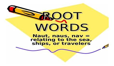 PPT - Root Words #1 PowerPoint Presentation, free download - ID:4134887