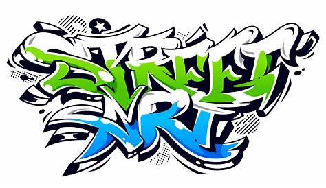 6 Graffiti Words Vector || Graffiti Tutorial