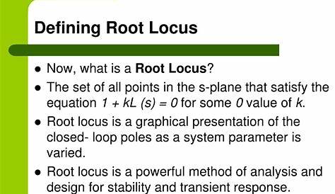Root Locus Technique in Control System (Rules to Construct Root Locus