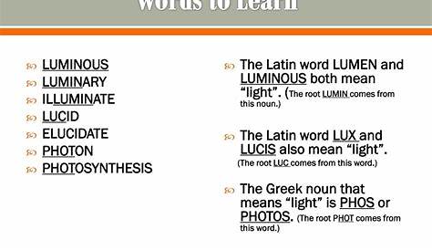 Greek & Latin Roots *LUMIN* Interactive Notebook by Mrs G Texas Teacher